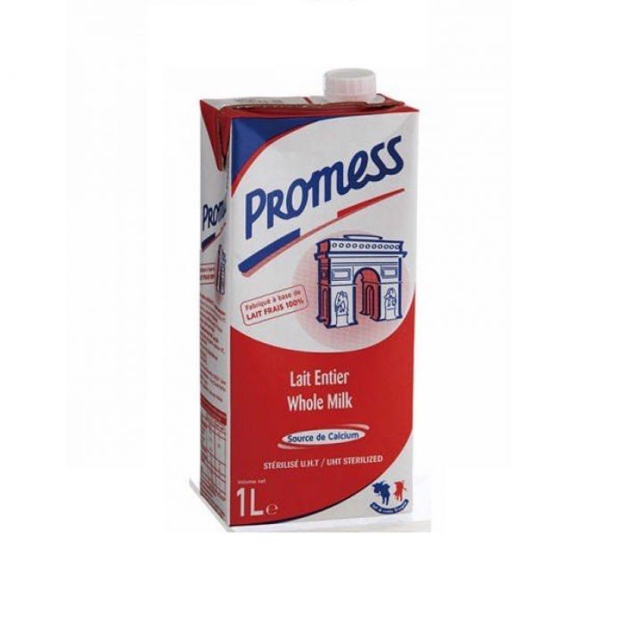 Sữa Tươi Tiệt Trùng Promess Nguyên Kem 1L 