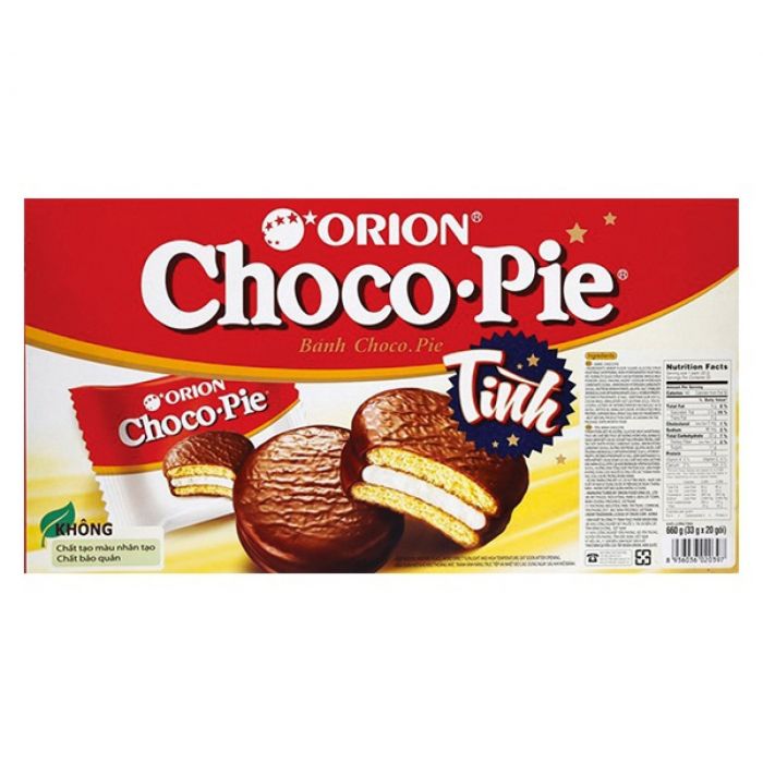 Bánh Choco Pie Hộp 20 Gói*33G