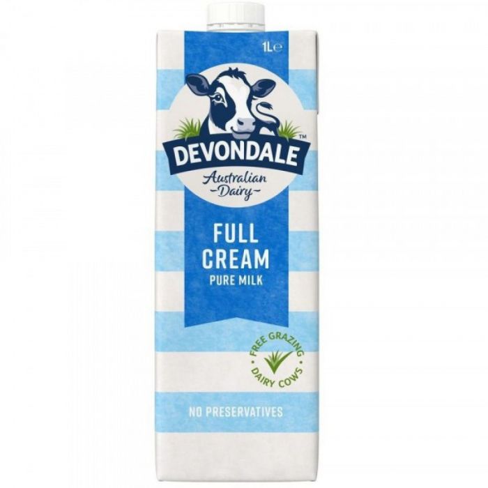 Sữa Tươi Tiệt Trùng Devondale Nguyên Kem Hộp Giấy 1L