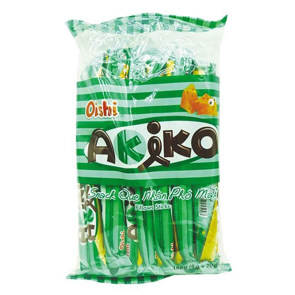 Bánh Snack Que Akiko Nhân Phô Mai 160G