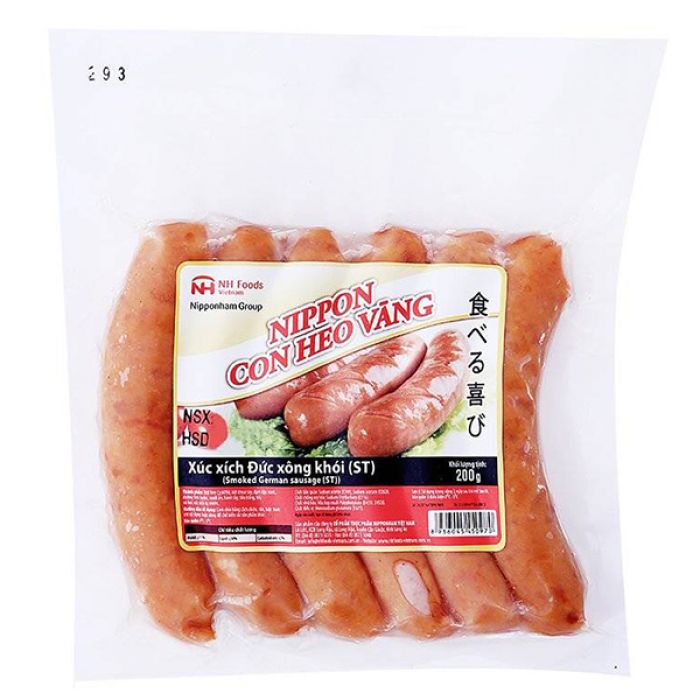 Xúc xích Đức xông khói (Wiener Sausage) 500gr