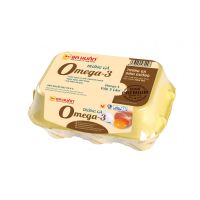 TRỨNG GÀ OMEGA 3 (HỘP 06 QUẢ)