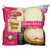 Bánh Bao La Cusina Thịt Heo Trứng Cút Gói 400G