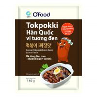 Bánh Gạo Tokpokki OFood Vị Tương Đen Gói 140G