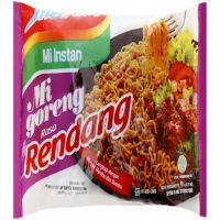 Mì Xào Khô Goreng Rendang Vị Bò Cay gói 91G