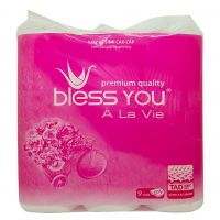 Lốc 9 Cuộn Giấy Vệ Sinh Bless You À La Vie Cao Cấp 2 Lớp