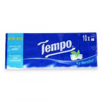 Khăn Giấy Tempo Icy Menthol Lốc 10 Gói