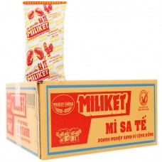 Mì Sa Tế Miliket Gói Giấy 65g (Thùng 30 Gói)