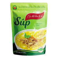 Súp Nui Cây Thị Thịt Bằm Bí Đỏ Gói 260G